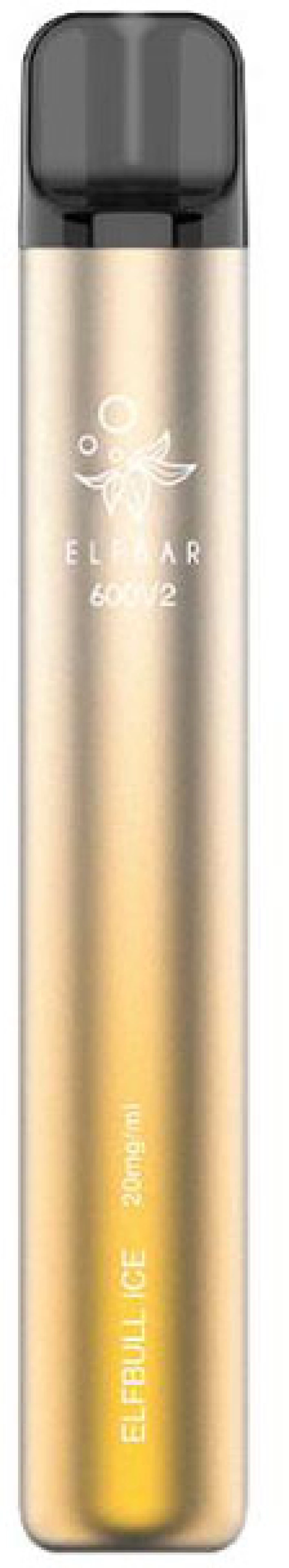 Elf Bar 600 V2 Elfbull Ice Disposable Pod Kit 2ml με Ενσωματωμένη Μπαταρία 20mg