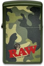 ZIPPO Raw Αναπτήρας - Camouflage