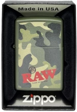 ZIPPO Raw Αναπτήρας - Camouflage