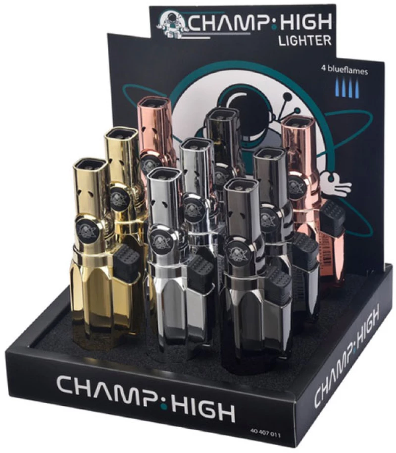 Champ Αναπτήρας Αντιανεμικός - 4x Jet Flame Serious Stuff
