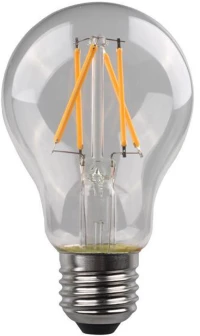 189440 ΛΑΜΠΑ LED ΚΟΙΝΗ CROSSED FILAMENT 4.5W E27 2700K 220-240V CLEAR (ΣΕΤ 5 ΤΕΜΑΧΙΩΝ)