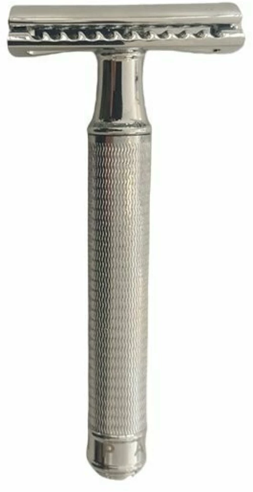 Nipavo Pogotonomia Men Line II Safety Razor White Chrome (closed comp)
