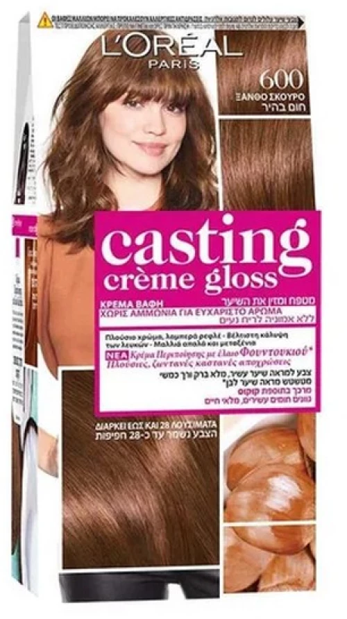 L'Oreal Paris Casting Creme Gloss - 600 Ξανθό Σκούρο