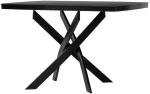 Varossi Τραπέζι Orion 120 Μαύρο 120 x 75 x 75 VAR-100-080