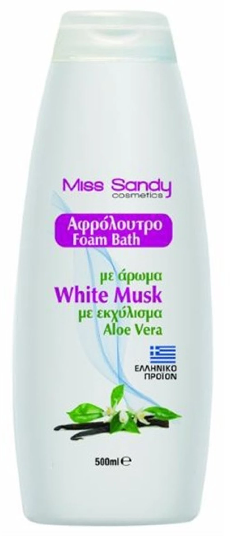 Miss Sandy White Musk Foam Bath 500ml