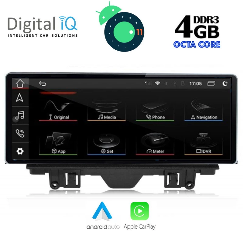 DIGITAL IQ TOP 14922_CPA (10.25inc) MULTIMEDIA OEM AUDI Q3 mod. 2011-2019