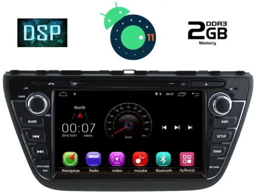 DIGITAL IQ X378M_GPS (8'' DVD).      MULTIMEDIA OEM  SUZUKI SX4 S-CROSS mod. 2014