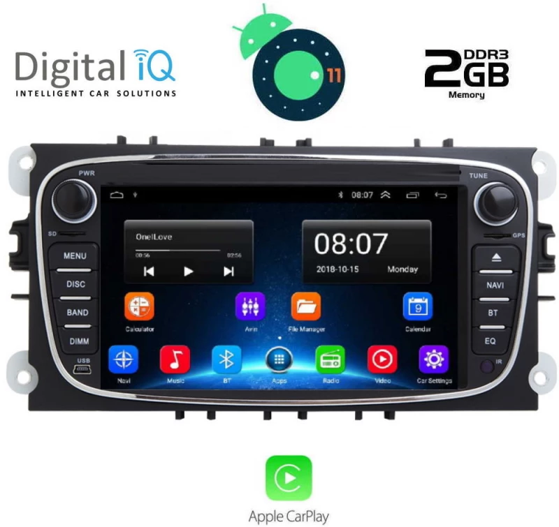 DIGITAL IQ X1003_GPS (7'' DECK) FORD mod. 2007-2011
