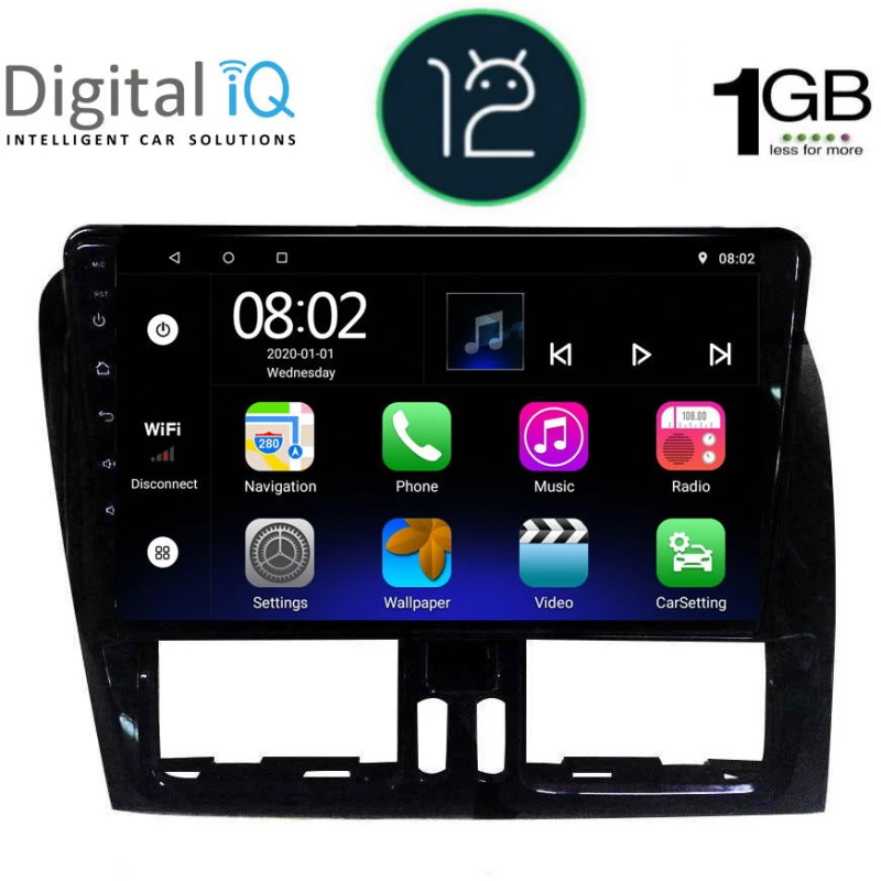 DIGITAL IQ RTA 1787_GPS (9inc) MULTIMEDIA TABLET OEM VOLVO XC60 mod. 2009-2017