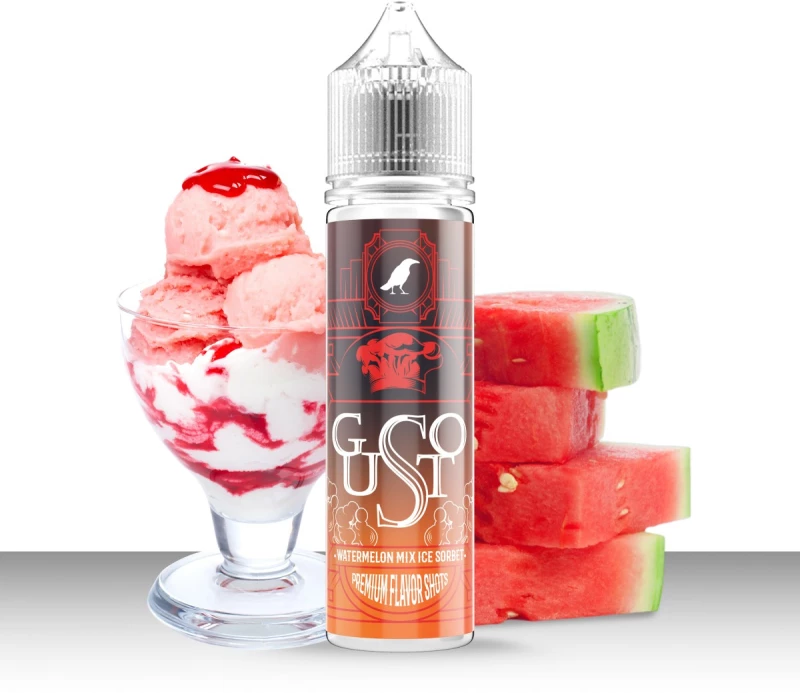 Omerta Flavor Shot Gusto Watermelon Mix Ice Sorbet 20ml/60ml