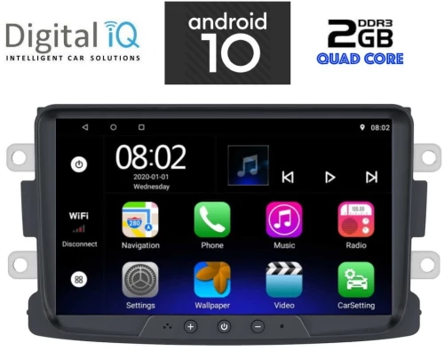 DIGITAL IQ AMA 033_CPA (8" DECK) MULTIMEDIA OEM DACIA - RENAULT CAPTURE mod. 2012-2019