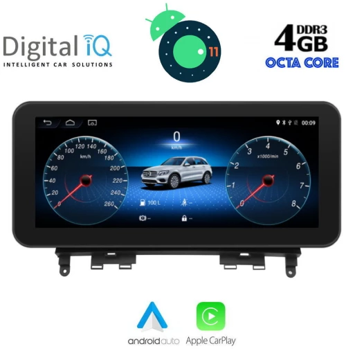 DIGITAL IQ TOP 14984_CPA (10.25inc) (NTG 4) MULTIMEDIA OEM MERCEDES C (W204) mod. 2007-2011