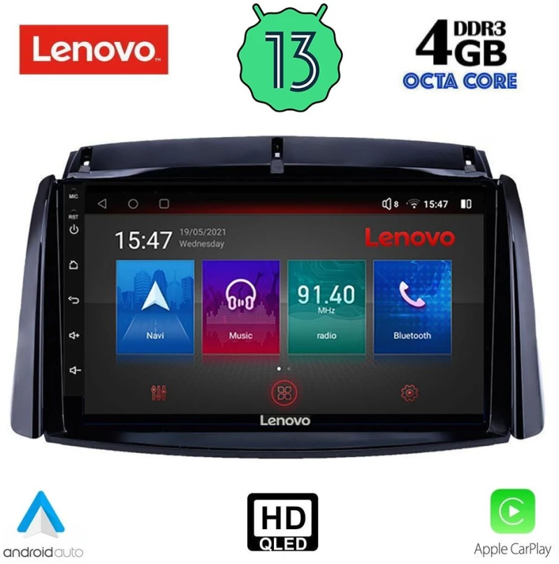 LENOVO SSX 9551_CPA (9inc) MULTIMEDIA TABLET OEM RENAULT KOLEOS mod. 2006-2016