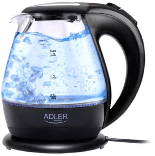 ADLER GLASS KETTLE 1,5L