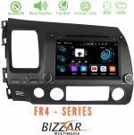 Bizzar fr4 Series Honda Civic Android 10 4core Multimedia Station u-bl-fr4-Hd30