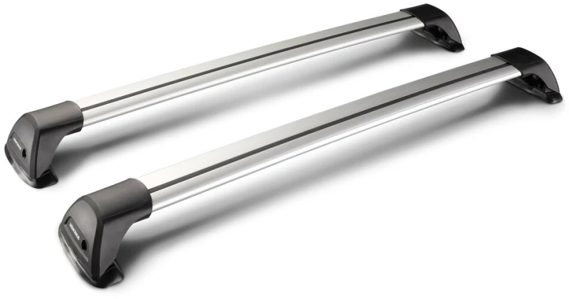 Y8050198 ΜΠΑΡΕΣ ΟΡΟΦΗΣ ΑΛΟΥΜΙΝΙΟΥ FLUSH MIXED 110 + 115 cm YAKIMA ΜΕ ΚΛΕΙΔΙ - 2 ΤΕΜ.