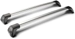 Y8050185 ΜΠΑΡΕΣ ΟΡΟΦΗΣ ΑΛΟΥΜΙΝΙΟΥ YAKIMA FLUSH BAR STANDARD 120cm ΜΕ ΚΛΕΙΔΙ - 2 TEM.