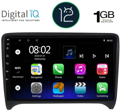 DIGITAL IQ RTB 1009_GPS (9inc) MULTIMEDIA TABLET OEM AUDI TT mod. 2007-2015