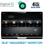 DIGITAL IQ AN1364_HR 13.3” HEADREST MONITOR