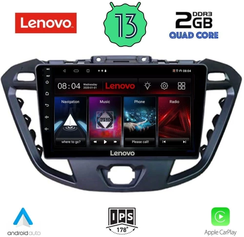 LENOVO LVD 4177_CPA (9inc) MULTIMEDIA TABLET OEM FORD TRANZIT CUSTOM | TORNEO CUSTOM mod. 2013-2019