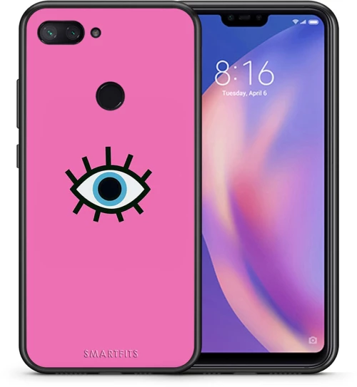 Blue Eye Pink - Xiaomi Mi 8 Lite θήκη