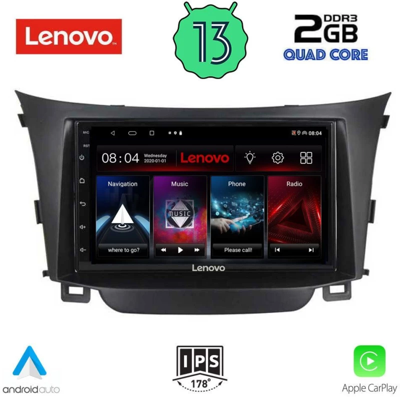 LENOVO LVD 4232_CPA (9inc) MULTIMEDIA TABLET OEM HYUNDAI i30  mod. 2012-2017
