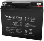 Μπαταρία Sunlight VRLA AGM (12V 18Ah) 4,9kg 175mm x 71mm x 165mm