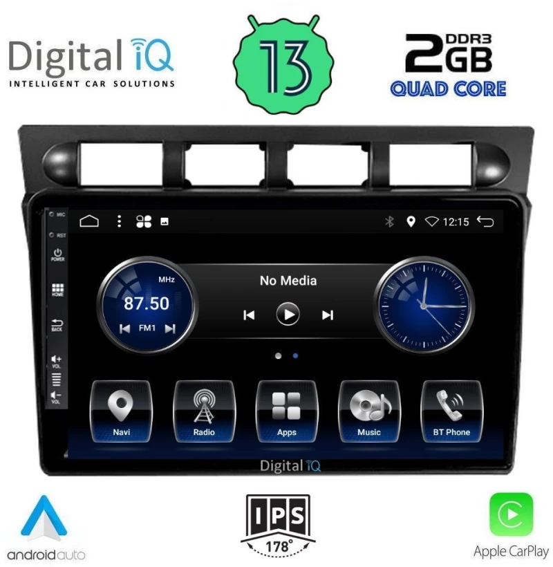 DIGITAL IQ BXH 3306_CPA (9inc) MULTIMEDIA TABLET OEM KIA PICANTO mod. 2004-2008