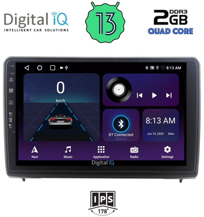 DIGITAL IQ BXB 1151_GPS (10inc) MULTIMEDIA TABLET OEM FORD ECOSPORT  mod. 2018>