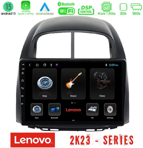 Lenovo car pad Daihatsu Sirion/subaru Justy 4core Android 13 2+32gb Navigation Multimedia Tablet 10 u-len-Dh0038
