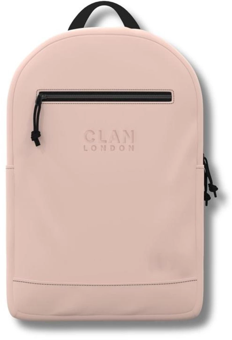 Σακίδιο πλάτης Clan London μεγάλη Greenwich αδιάβροχη-Soft Pink CLBP1SPIN