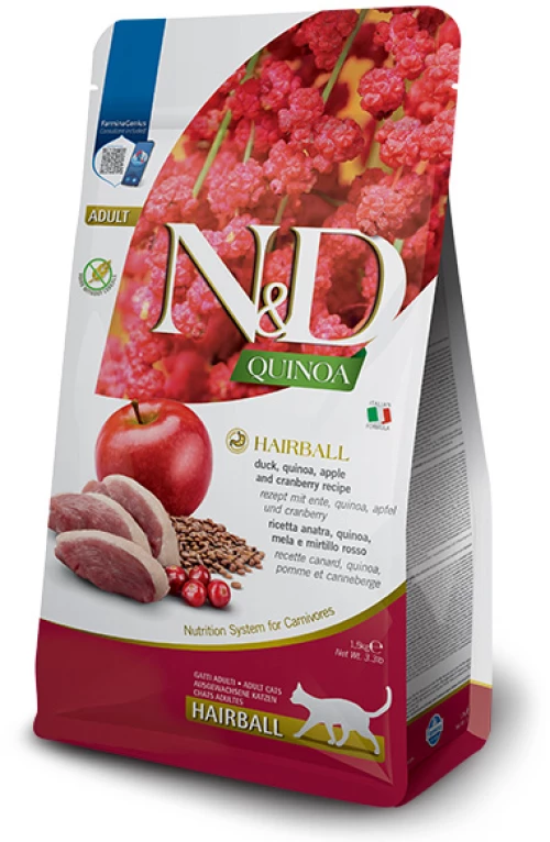 N&D Cat Quinoa Hairball 1,5kg