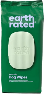 Μαντηλάκια Καθαρισμού Σκύλου Earth Rated με Λεβάντα 100τμχ
