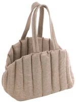 Τσάντα Μεταφοράς Σκύλου Flamingo Gladys 58x32x34cm Μπεζ