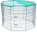 Πάρκο Περιορισμού - Εκπαίδευσης Σκύλου XXL 122x61cm 8 πάνελ