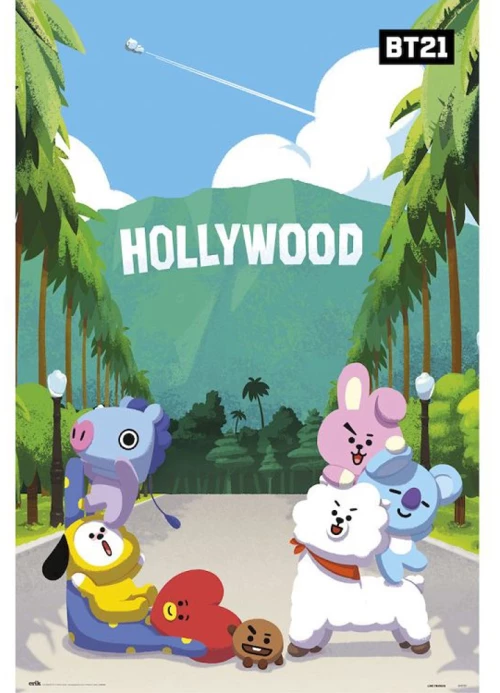 385029 ΑΦΙΣΑ 61Χ91,5ΕΚ. BT21 HOLLYWOOD