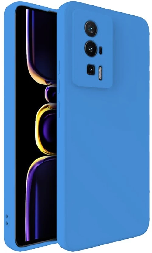 Θήκη Silky And Soft για Xiaomi Poco F5 Pro - Μπλε