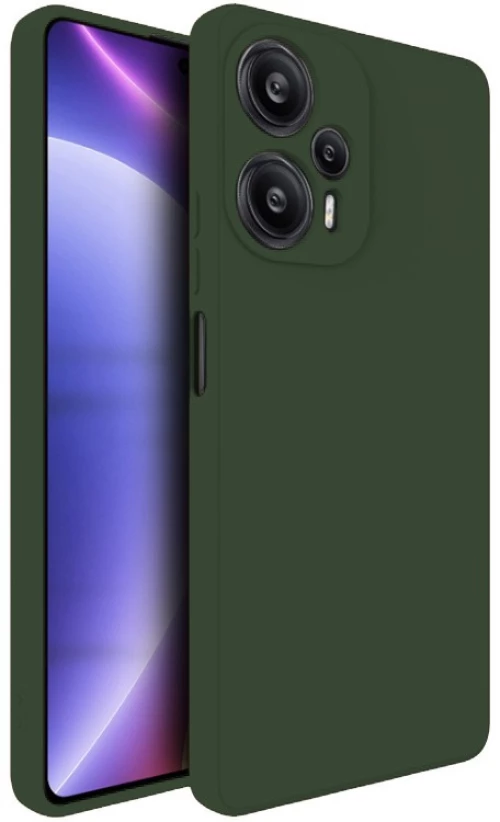 Θήκη Silky And Soft για Xiaomi Poco F5 - Σκούρο Πράσινο