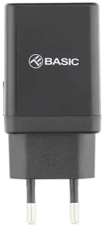 Tellur Dual USB Wall Charger 2.4A Φορτιστής δύο θυρών 2xUSB, σε μαύρο χρώμα