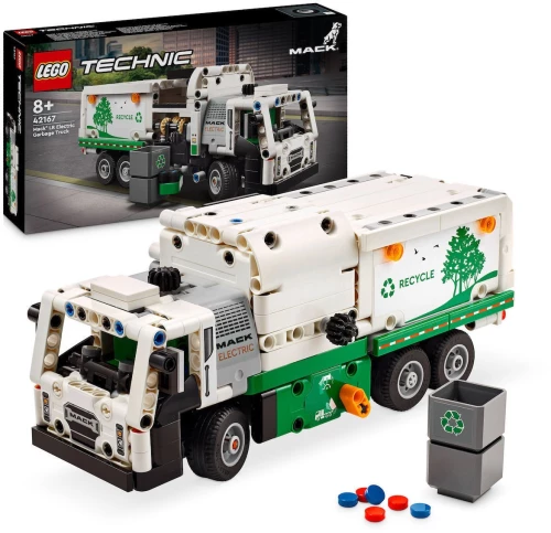 LEGO® Technic™: Mack® LR Electric Garbage Truck