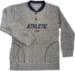Ανδρικές Πιτζάμες Fleece Γκρι 2359