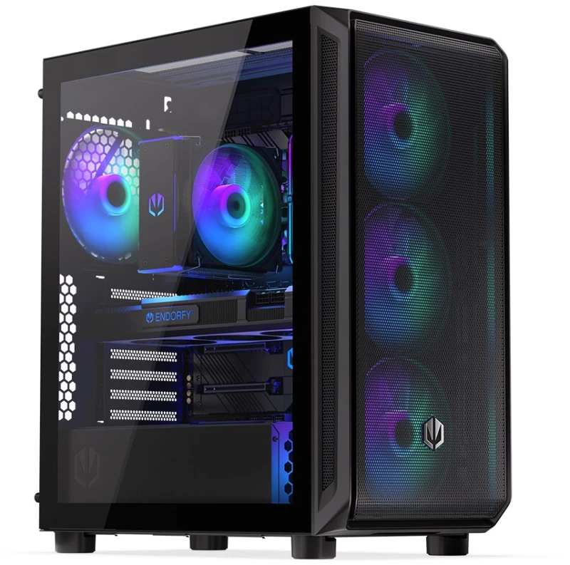 Endorfy Arx 500 ARGB Gaming Midi Tower Κουτί Υπολογιστή Μαύρο