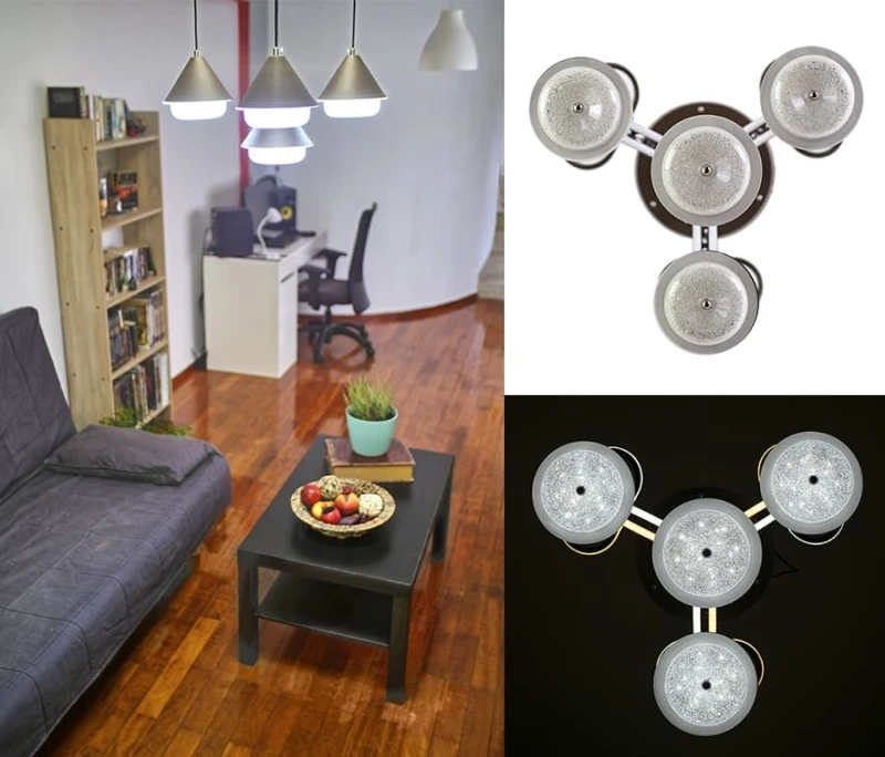 Πολυέλαιος Led Rustic Lights (2805)