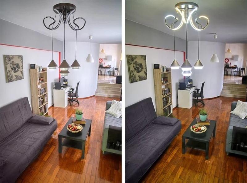 Πολυέλαιος Led Rustic Lights (2805)