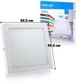 Slim Φωτιστικό Πάνελ Led Λευκό Ip20 20W 6500K