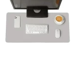 405109 Θερμαινόμενη επιφάνεια - mousepad γραφείου 60x36εκ, γκρι