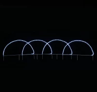 4 ARCH 124 LED 5,2m ΜΟΝΟΚ. ΦΩΤ. ΨΥΧΡΟ ΛΕΥΚΟ FLASH IP44, 86*57cm 3m ΚΑΛ. ACA X081242221