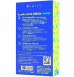 B SWISH - BCUTE CURVE INFINITE CLASSIC SILICONE RECHARGEABLE VIBRATOR ELECTRIC BLUE