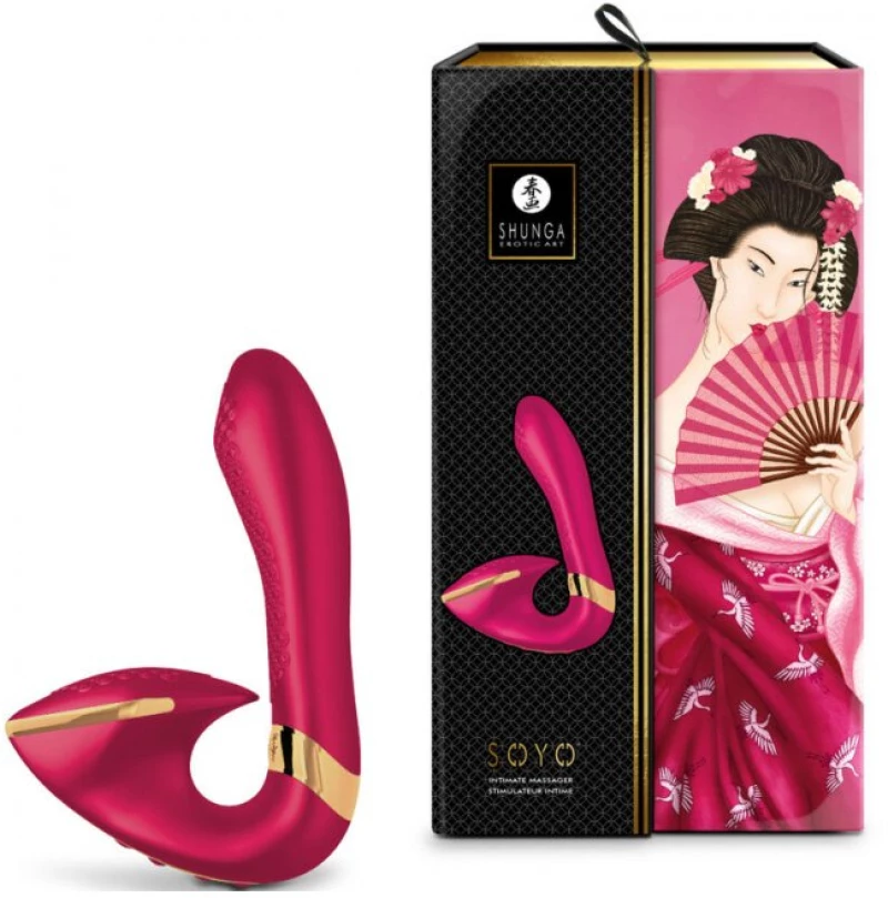 SHUNGA - SOYO INTIMATE MASSAGER FUCHSIA