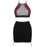 OBSESSIVE - ROSENTY TOP & SKIRT XL/XXL